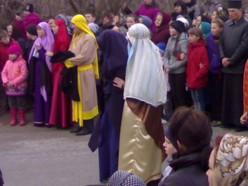 Театралізована Хресна дорога в Високому